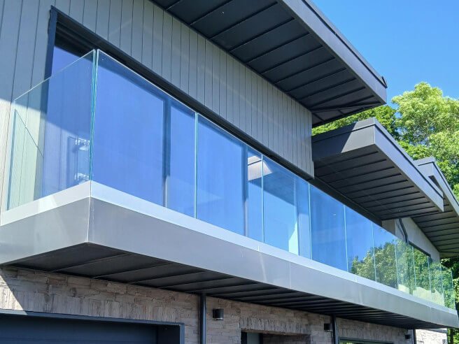 hendrefoilan-swansea-glass-balustrades-frameless-system hendrefoilan swansea glass balustrades frameless system