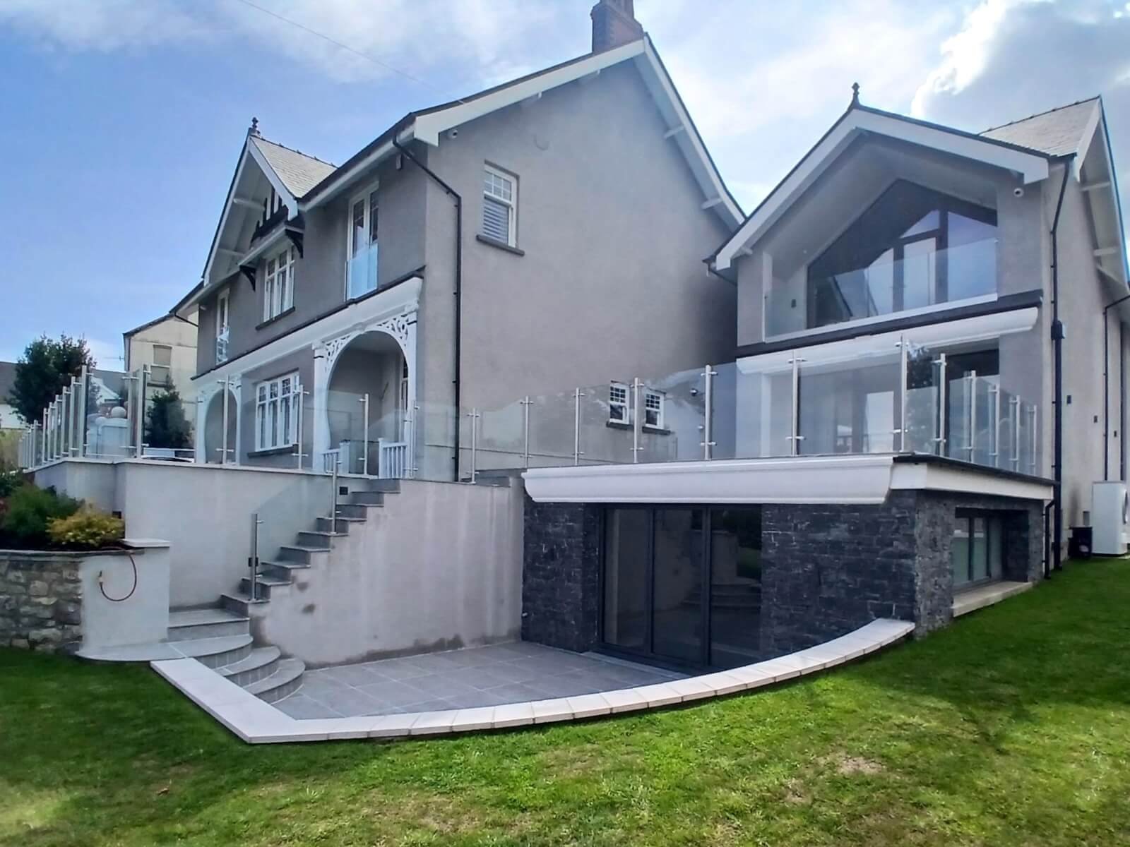 langland staircase glass balustrade installers swansea glass balustrades 3