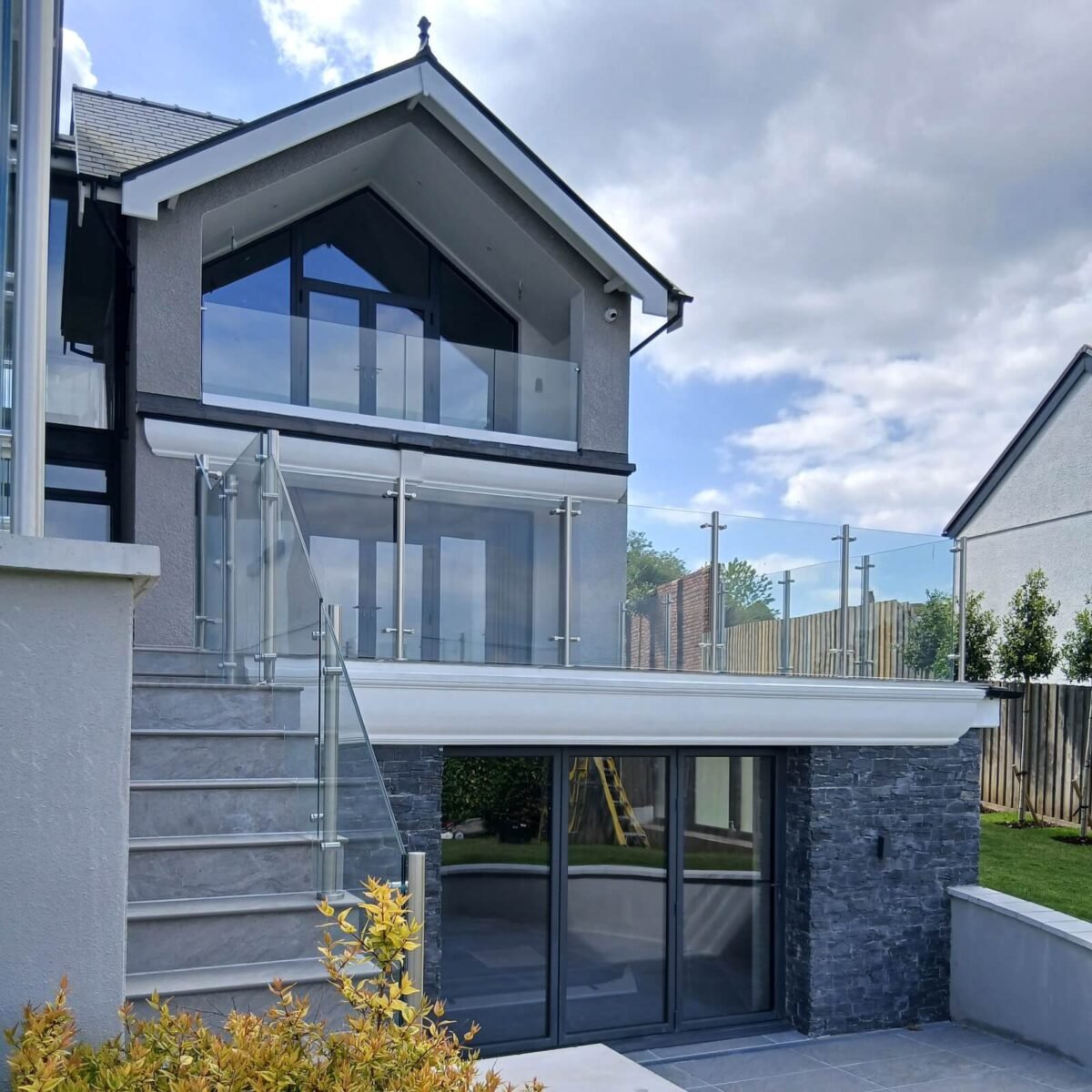 langland staircase glass balustrade installers swansea glass balustrades 5