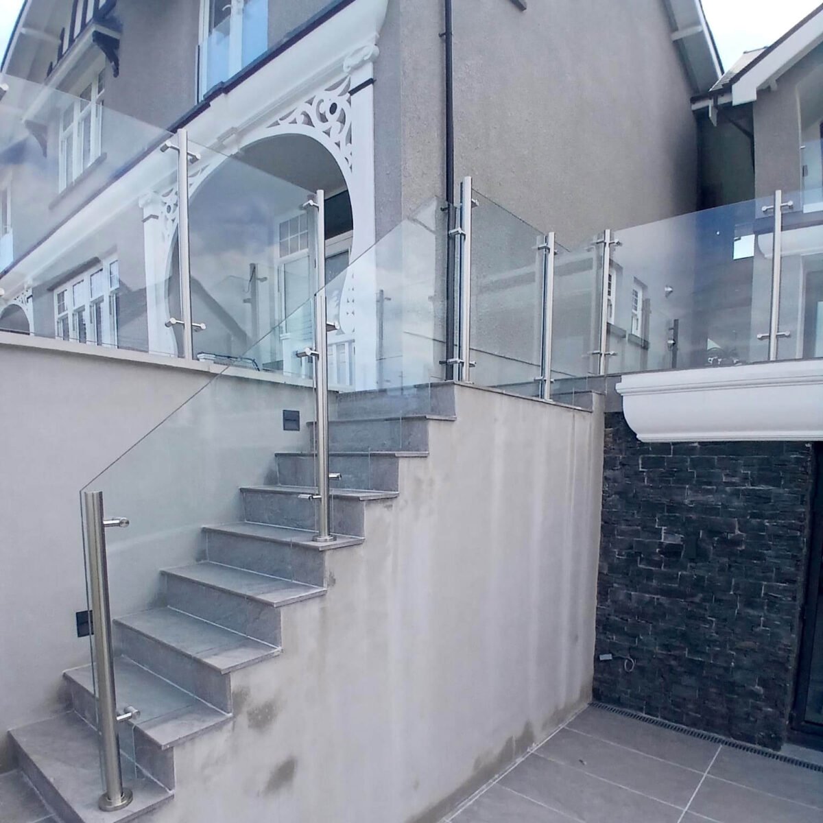 langland staircase glass balustrade installers swansea glass balustrades 6