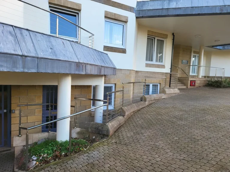 balcony glass balustrade sunset view mumbles swansea glass balustrades