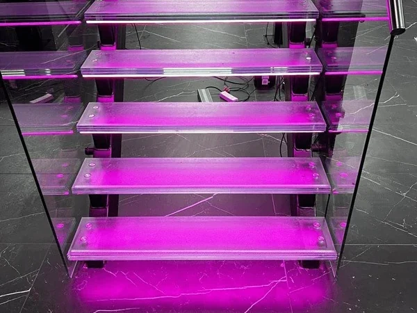 glass-balustrade-staircase-led-lit-glass-staircase-swansea-swansea-glass-balustrades-wide LED-lit glass balustrade staircase in Swansea by Swansea Glass Balustrades